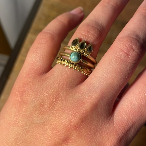 ⭐️Lucky Brand Delicates Stackable rings - Picture 3 of 5